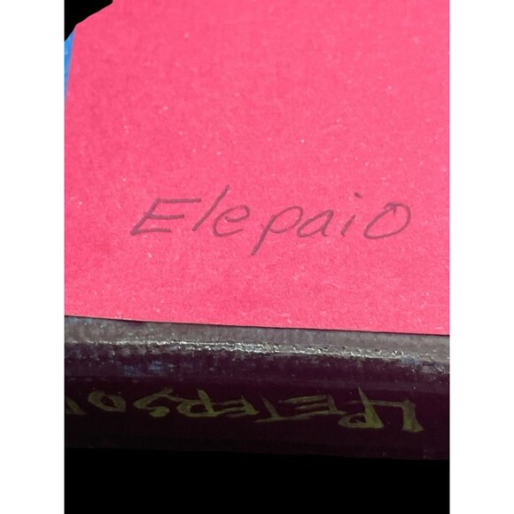 Original Bird Painting By L Peterson 4x4 Canvas Nature Scene With Red Flowers & - Picture 13 of 13